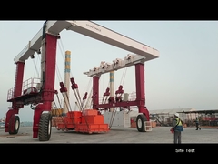 1200t Mobile A5 Rubber Tired Gantry Crane Yacht Handling Boat Lifting